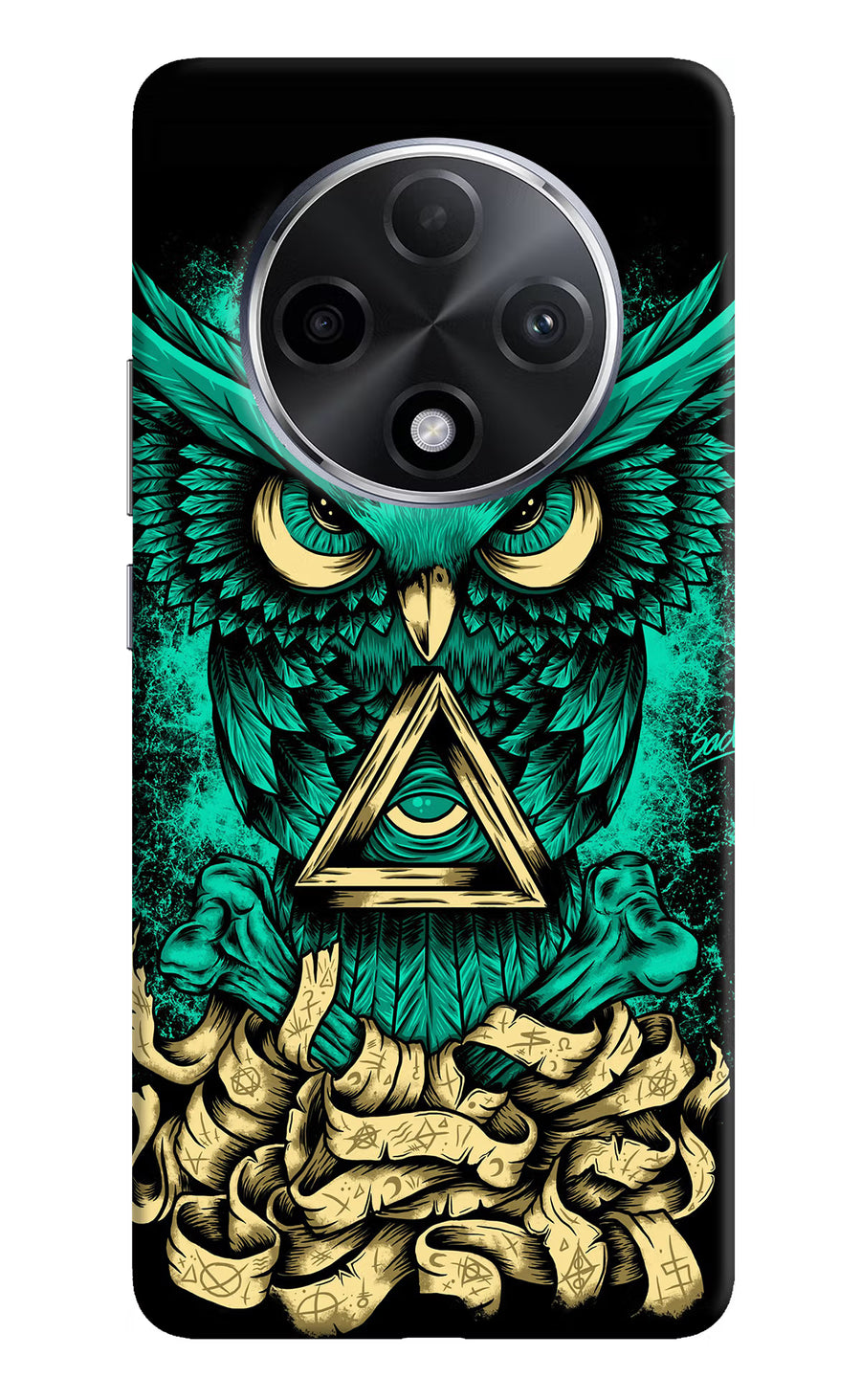 Green Owl Oppo F27 Pro Plus Back Cover, Hard case