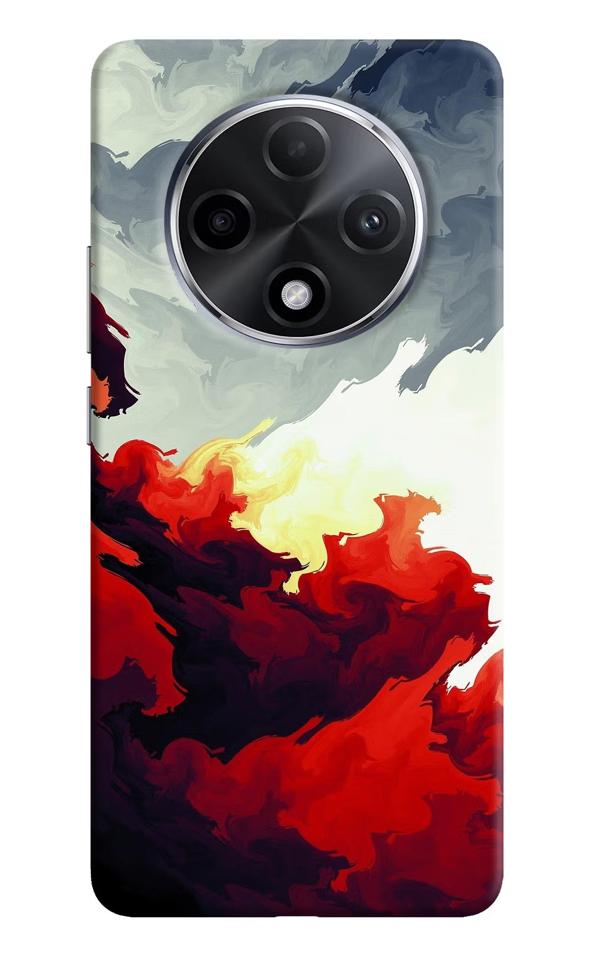 Fire Cloud Oppo F27 Pro Plus Hard Case Back Cover by Casekaro