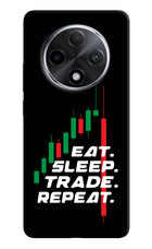 Eat Sleep Trade Repeat Oppo F27 Pro Plus Hard Case Back Cover by Casekaro