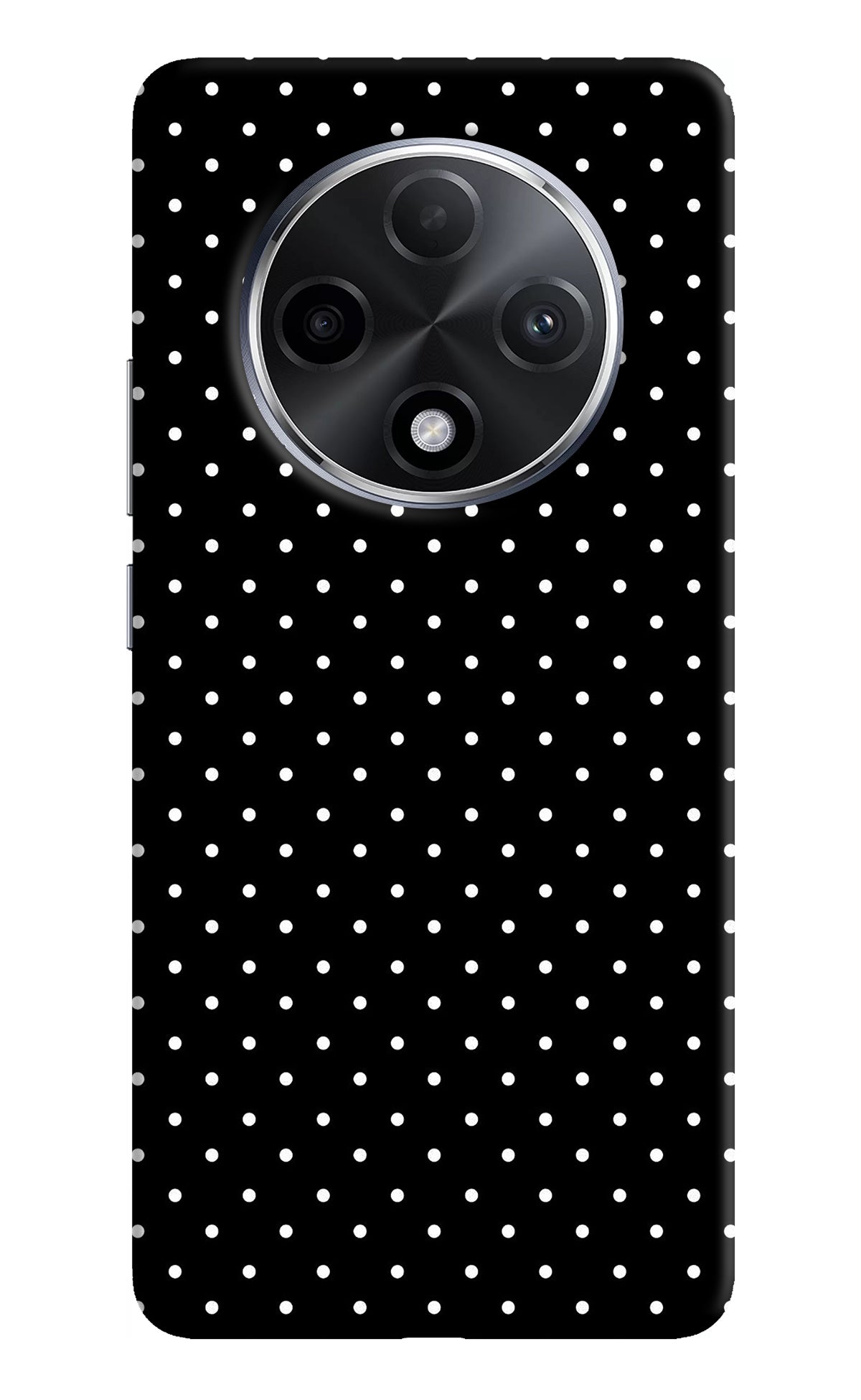 White Dots Oppo F27 Pro Plus Back Cover