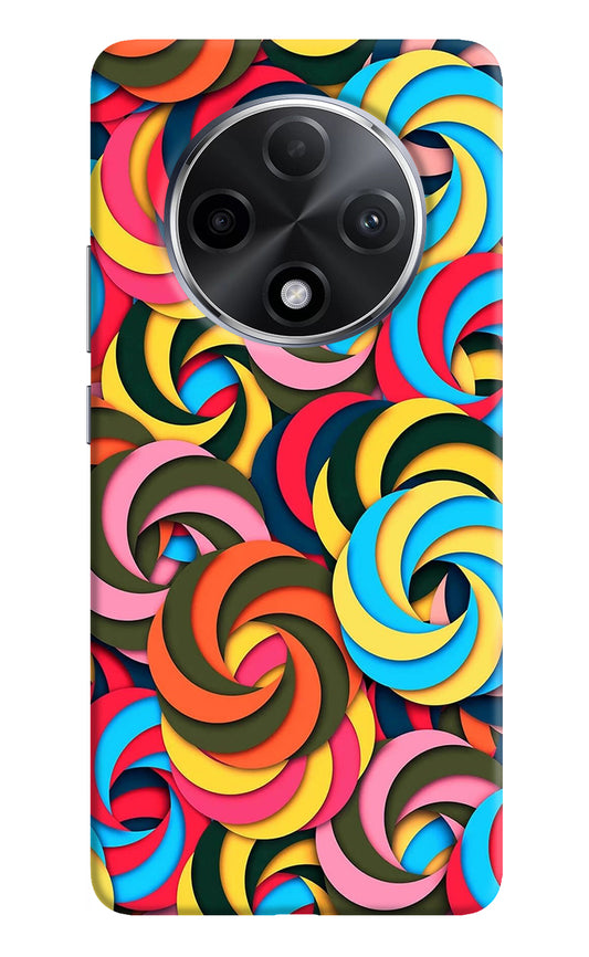 Spiral Pattern Oppo F27 Pro Plus Back Cover