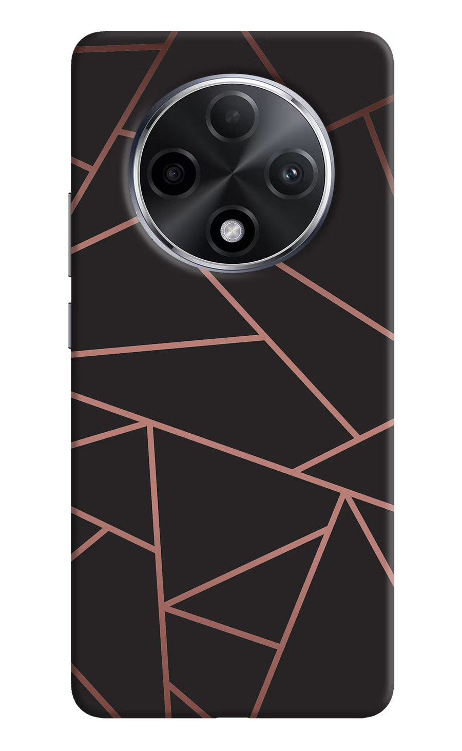 Geometric Pattern Oppo F27 Pro Plus Back Cover, Hard case