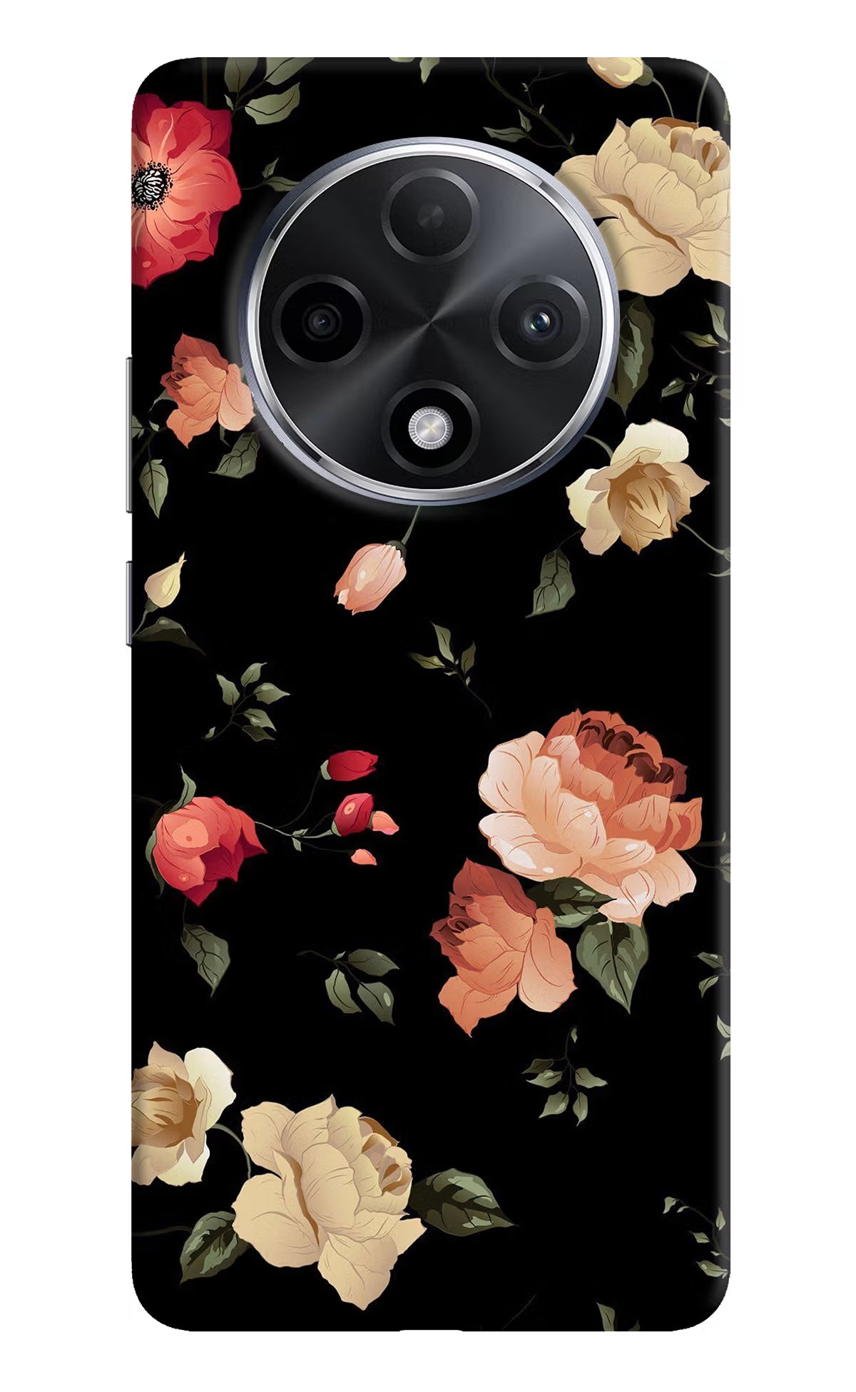 Flowers Oppo F27 Pro Plus Hard Case Back Cover by Casekaro