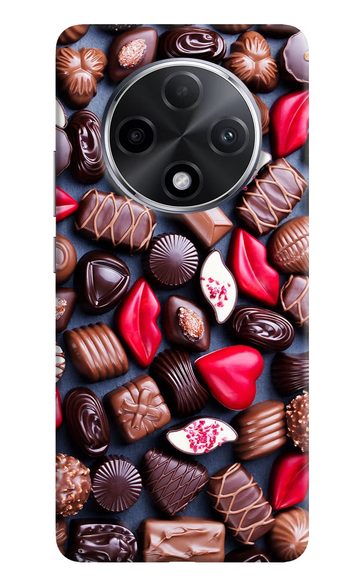 Chocolates Oppo F27 Pro Plus Hard Case Back Cover by Casekaro