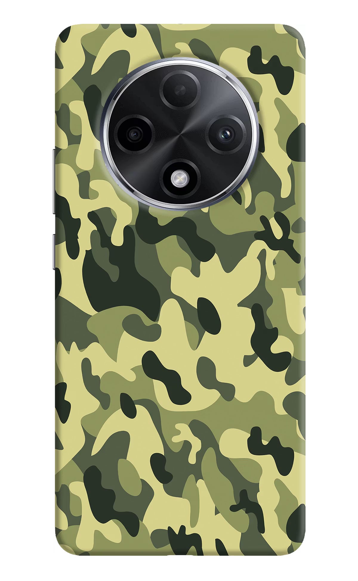 Camouflage Oppo F27 Pro Plus Hard Case Back Cover by Casekaro