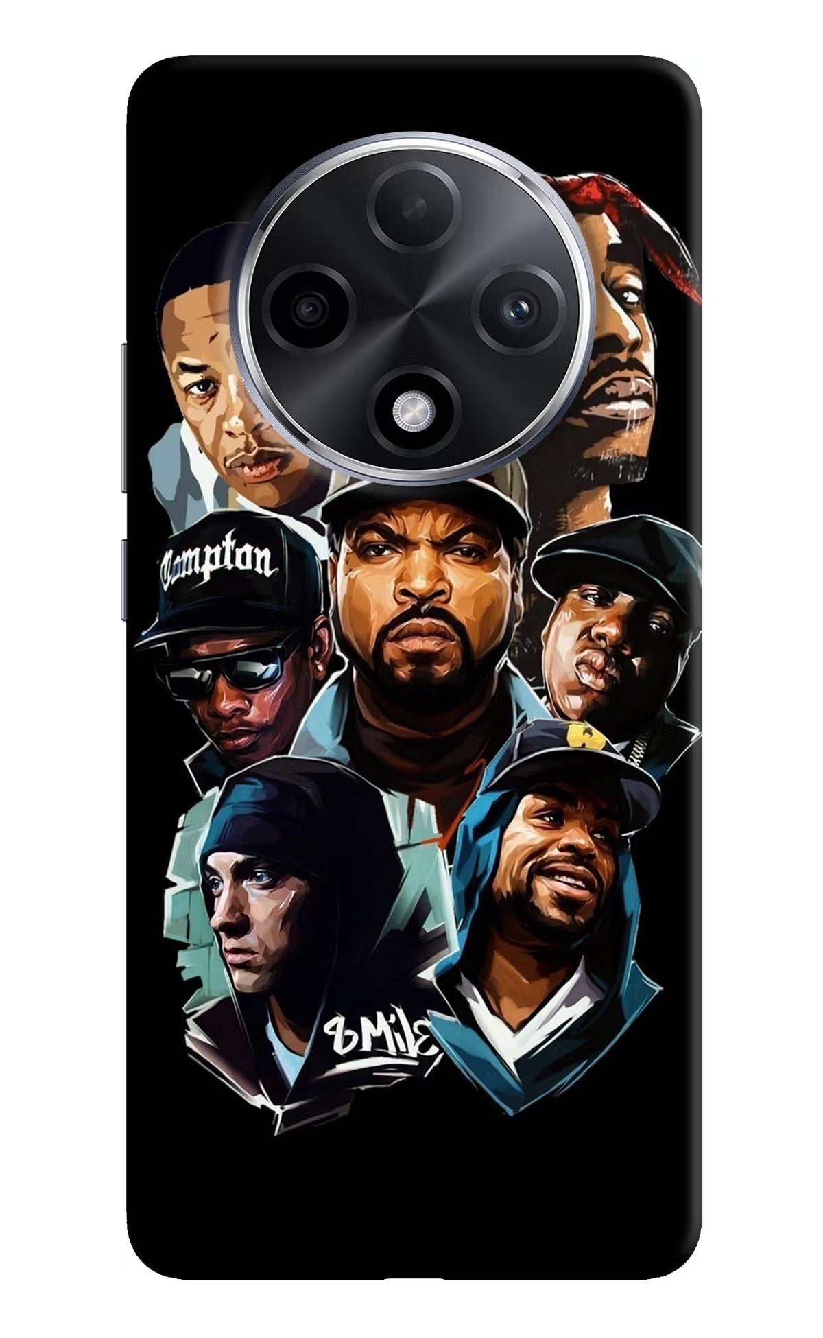 Rappers Oppo F27 Pro Plus Hard Case Back Cover by Casekaro
