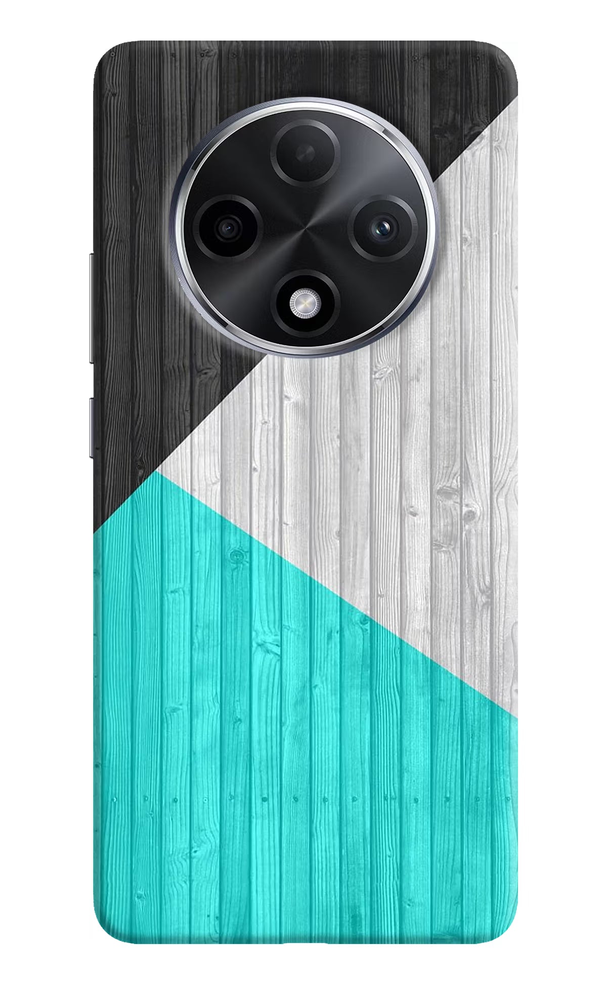 Wooden Abstract Oppo F27 Pro Plus Hard Case Back Cover by Casekaro