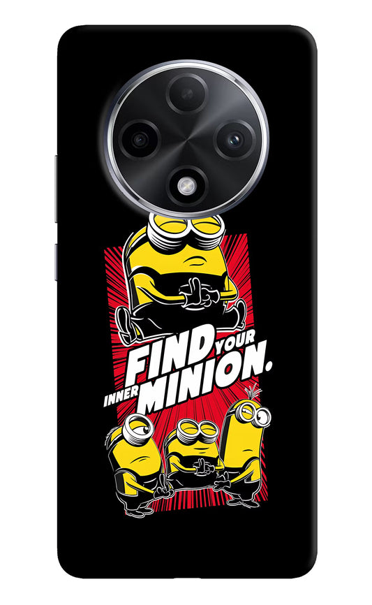 Find your inner Minion Oppo F27 Pro Plus Hard Case Back Cover by Casekaro