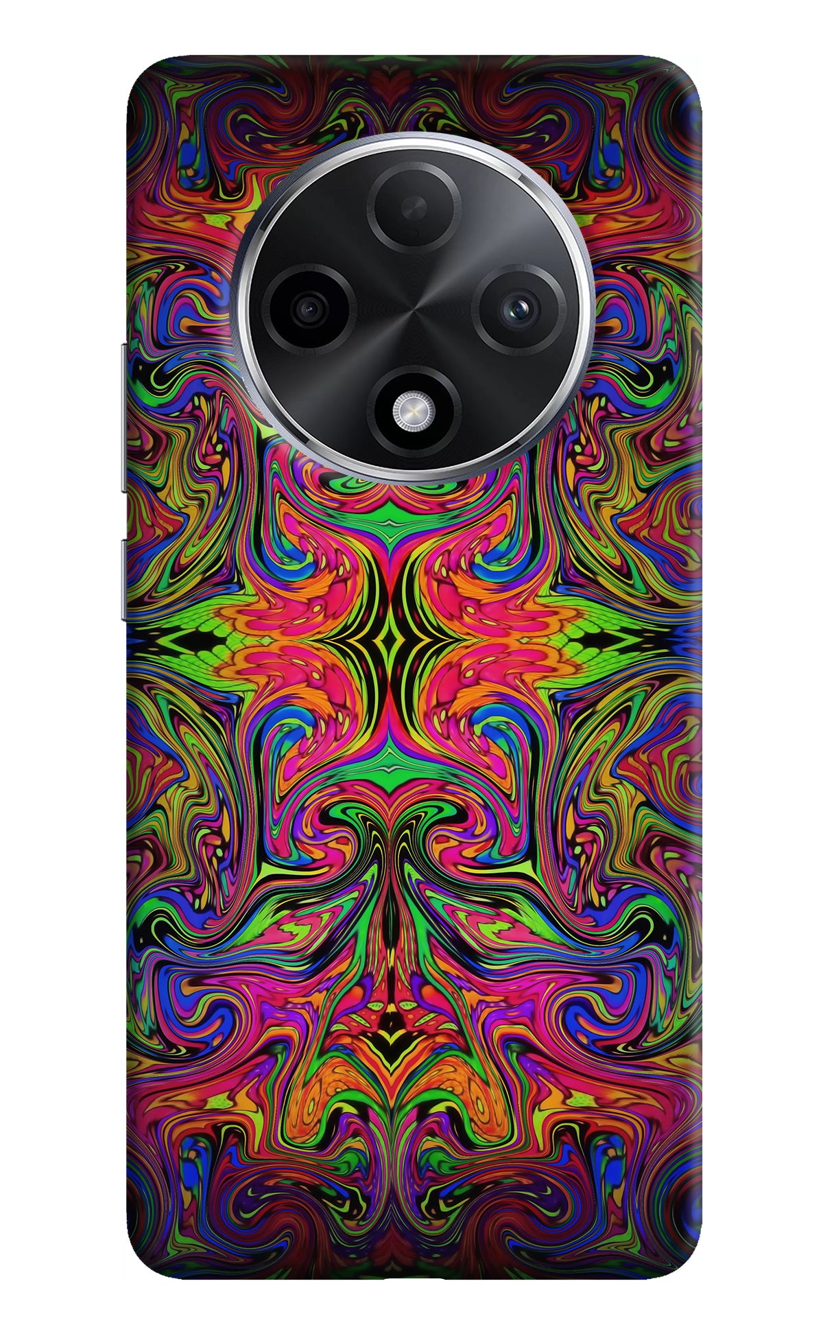 Psychedelic Art Oppo F27 Pro Plus Back Cover