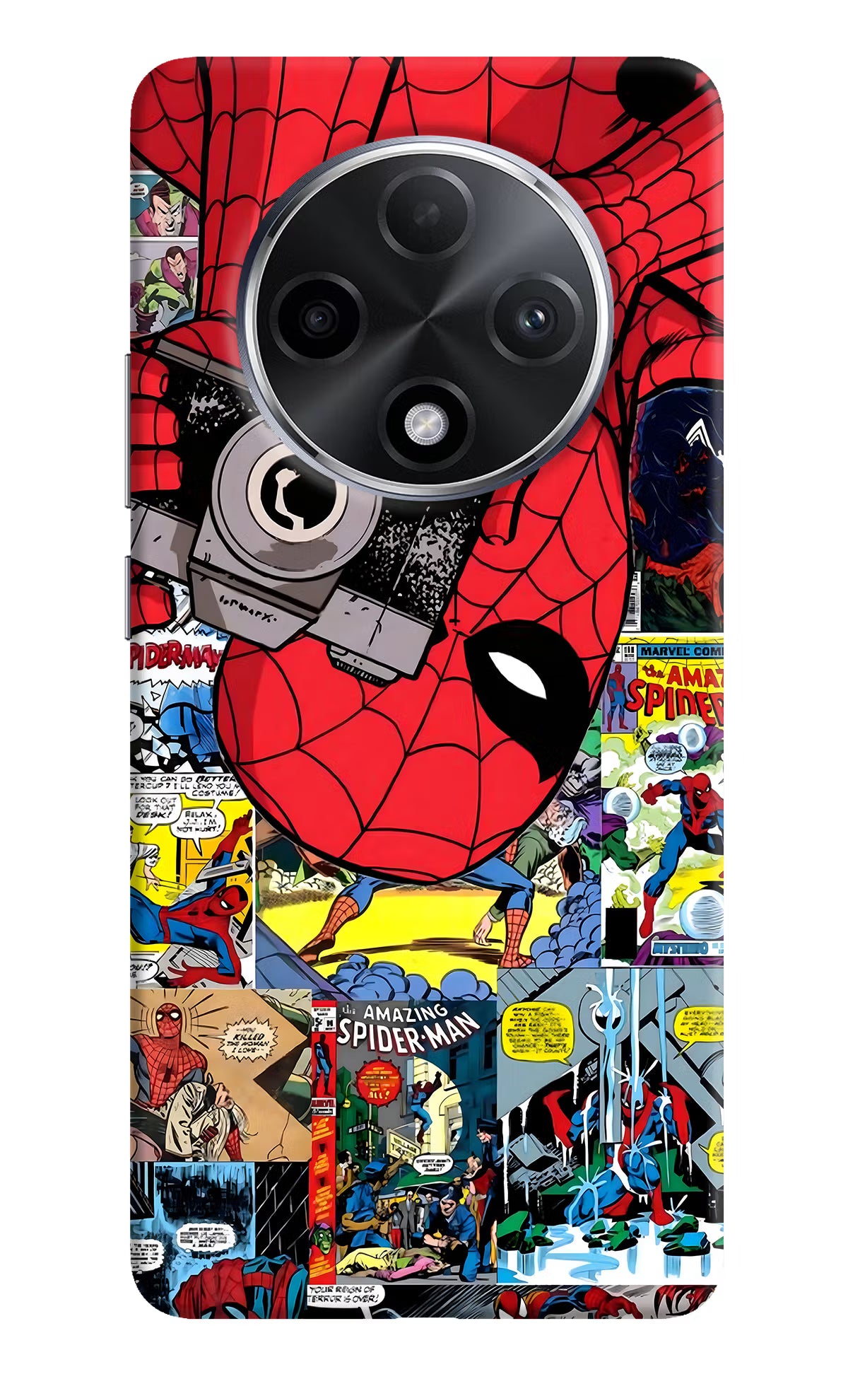 Spider Man Oppo F27 Pro Plus Hard Case Back Cover by Casekaro