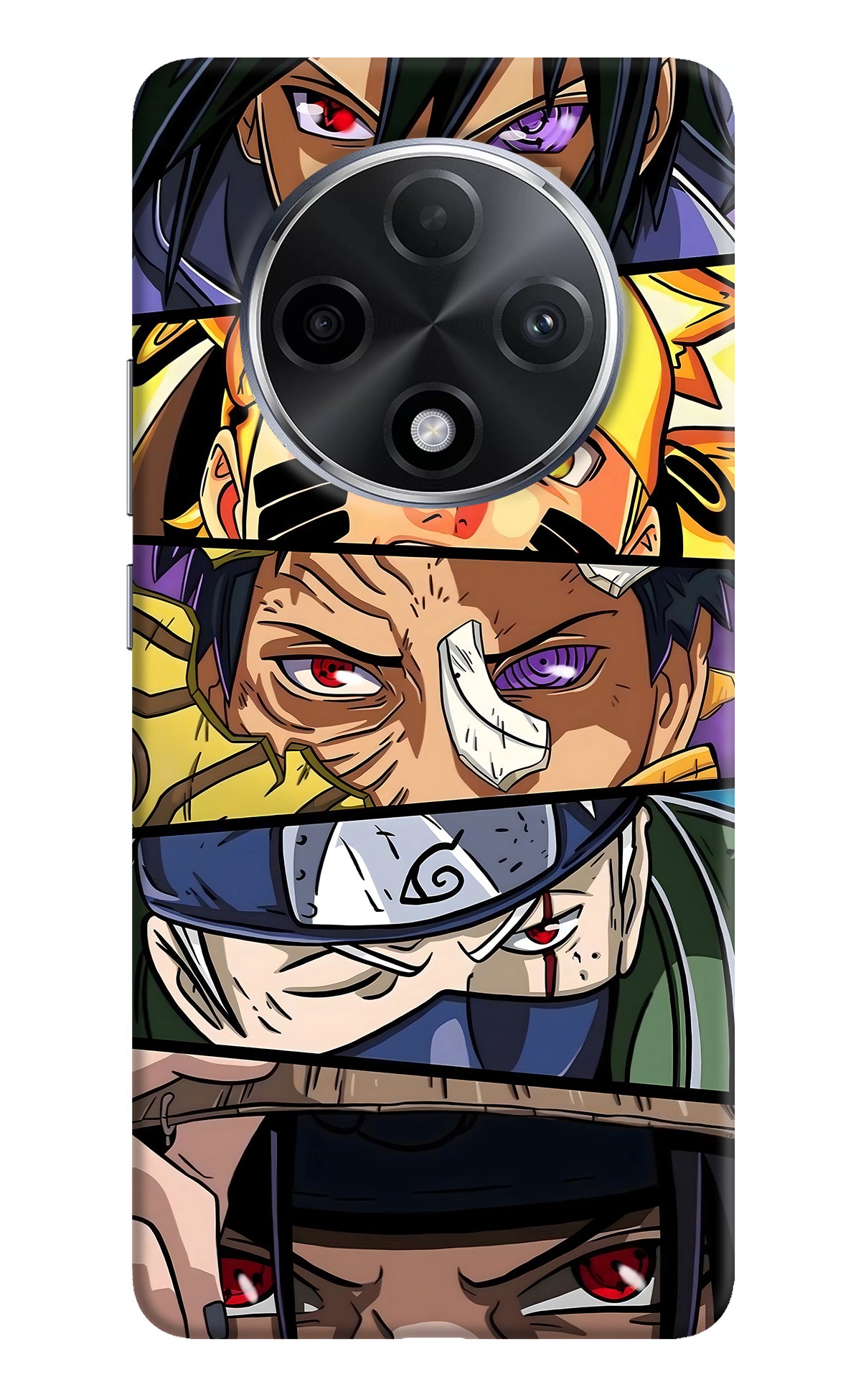 Naruto Character Oppo F27 Pro Plus Back Cover