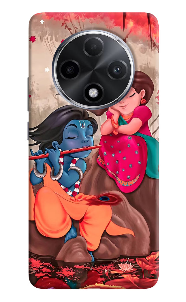 Radhe Krishna Oppo F27 Pro Plus Hard Case Back Cover by Casekaro