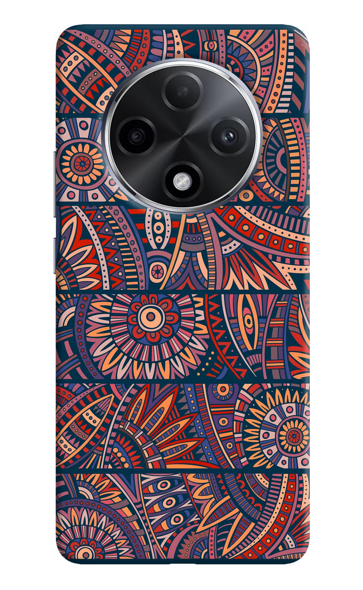 African Culture Design Oppo F27 Pro Plus Hard Case Back Cover by Casekaro