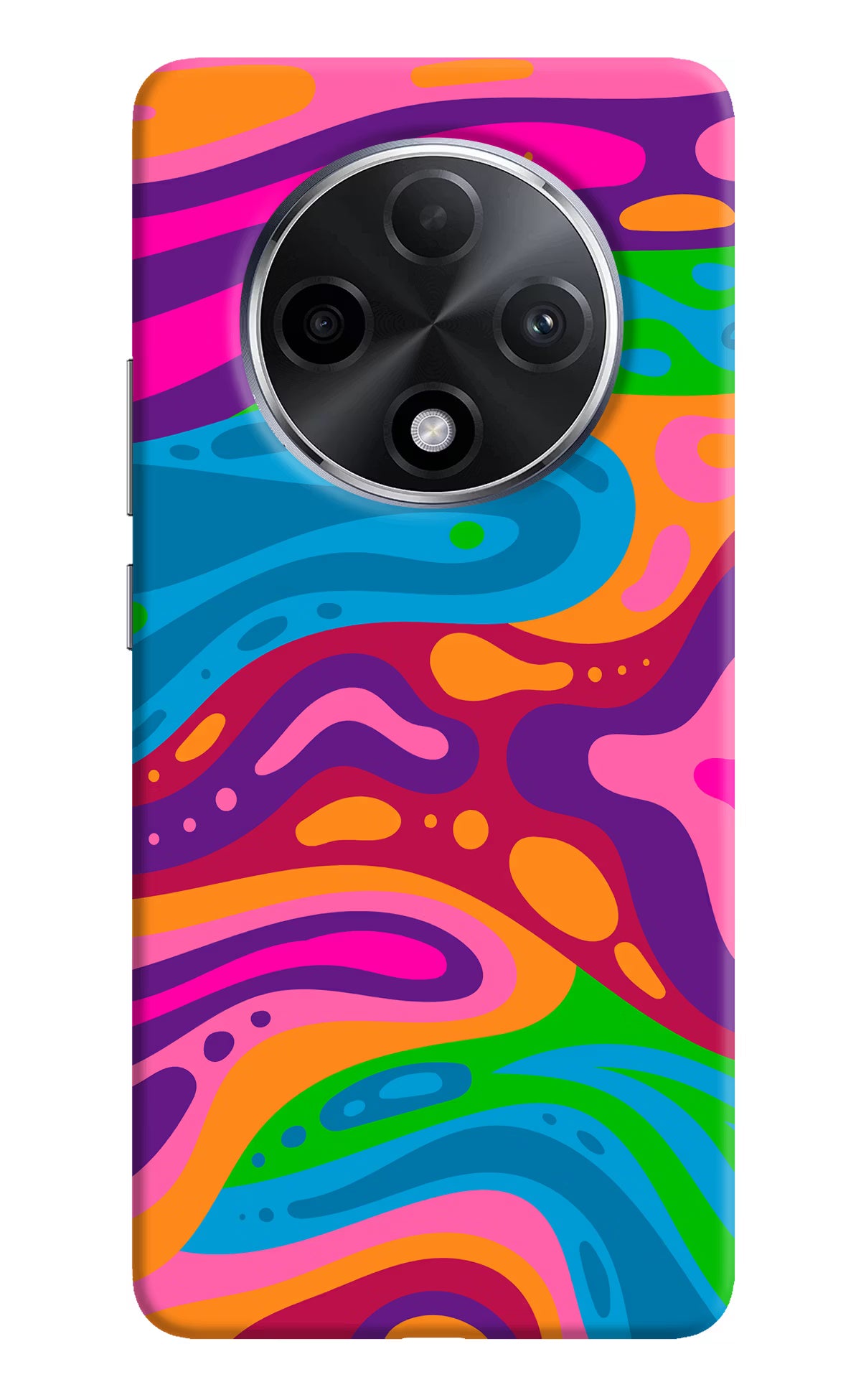 Trippy Pattern Oppo F27 Pro Plus Hard Case Back Cover by Casekaro