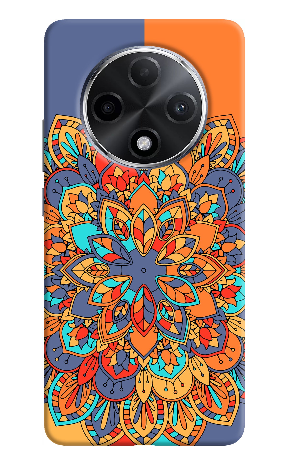 Color Mandala Oppo F27 Pro Plus Back Cover