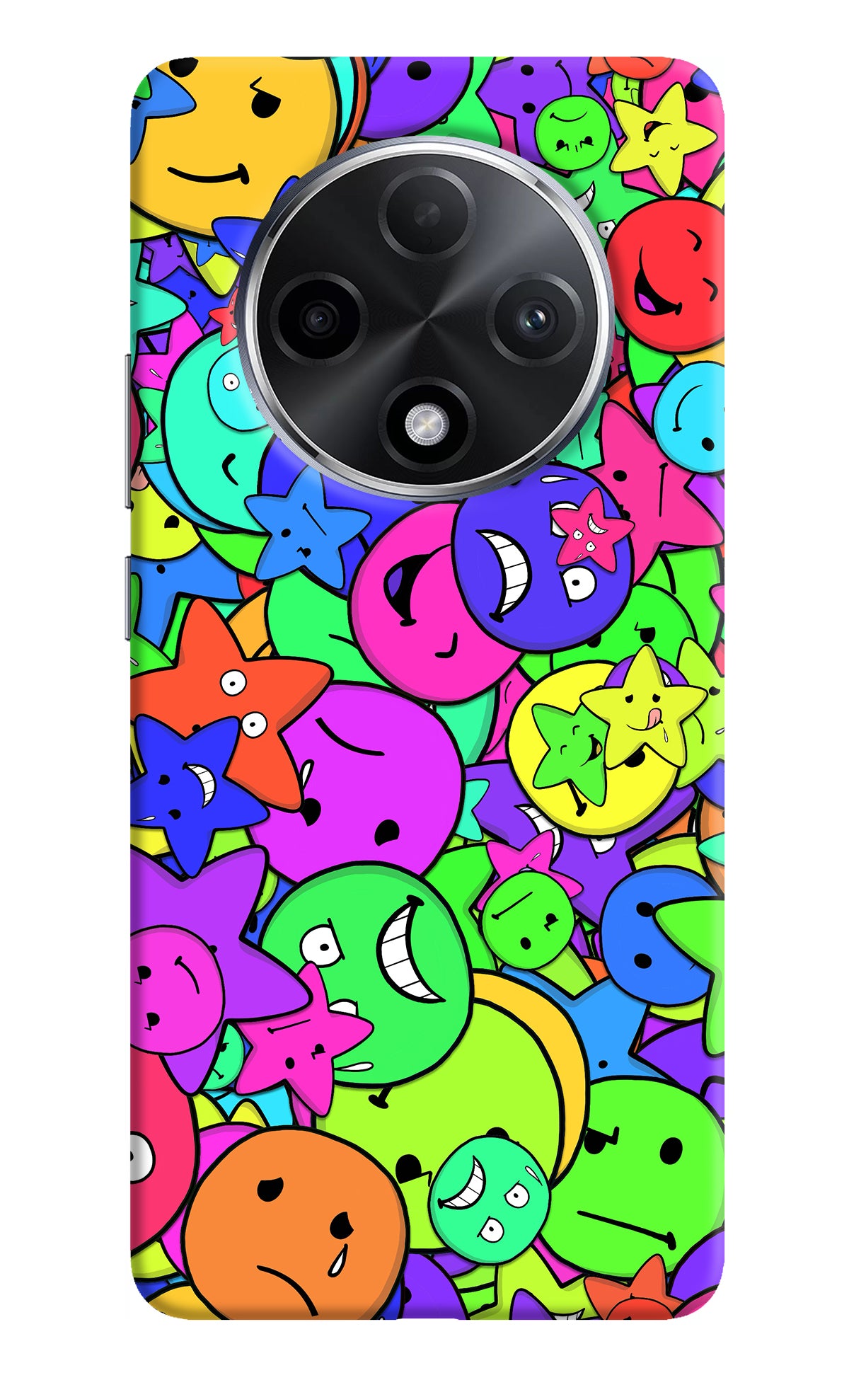 Fun Doodle Oppo F27 Pro Plus Back Cover