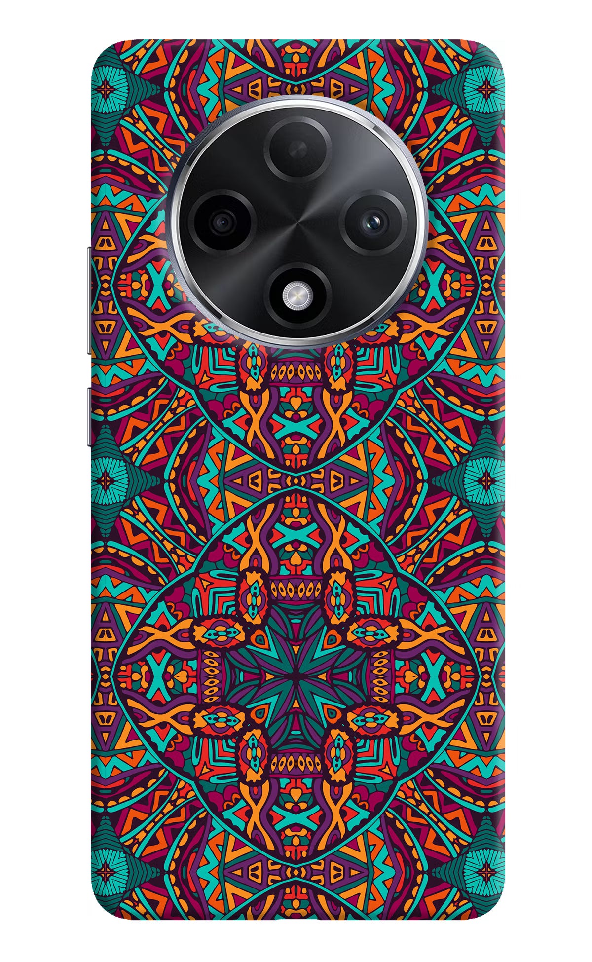 Colour Mandala Oppo F27 Pro Plus Hard Case Back Cover by Casekaro