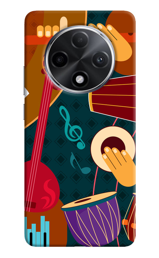 Music Instrument Oppo F27 Pro Plus Back Cover