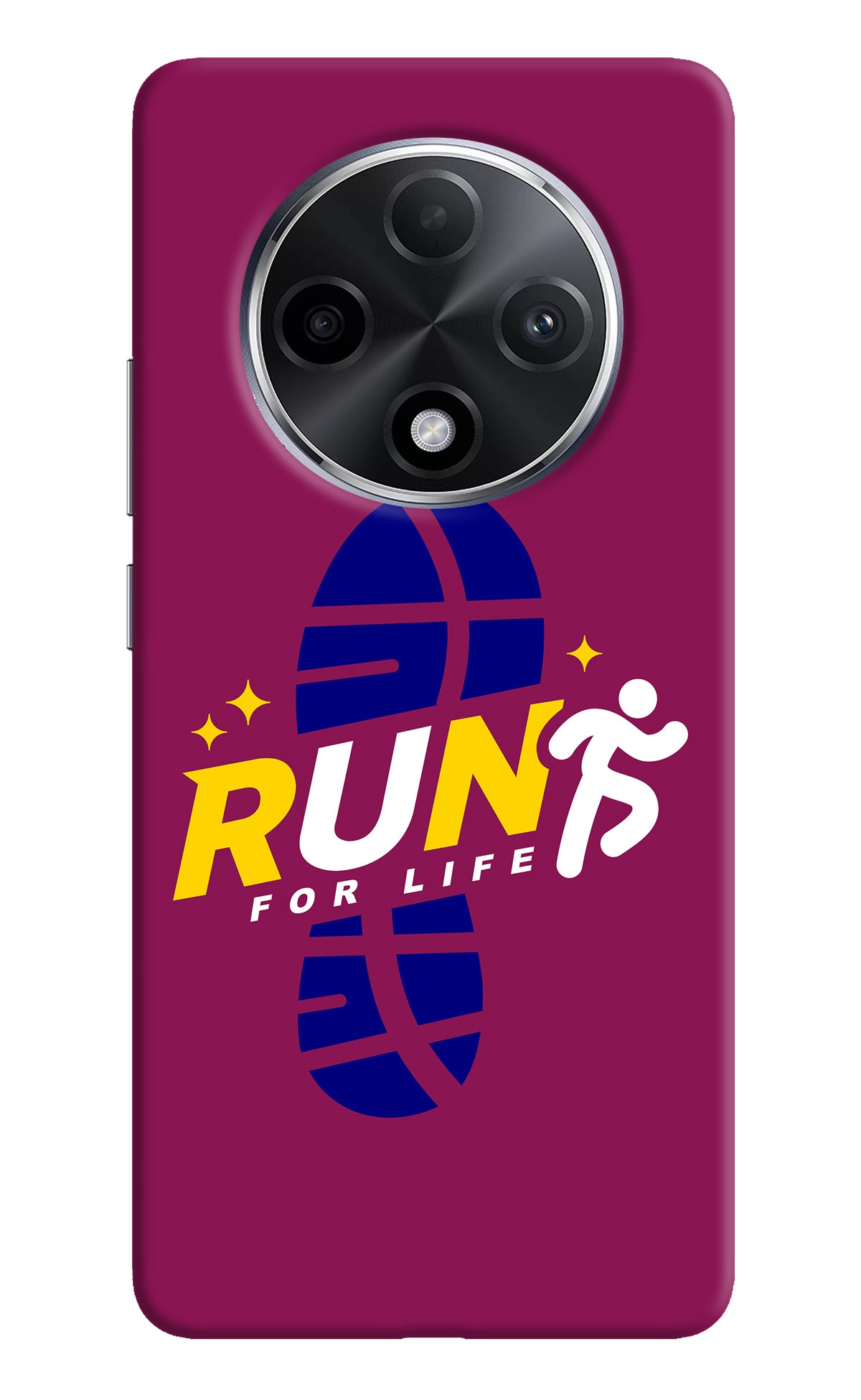 Run for Life Oppo F27 Pro Plus Back Cover