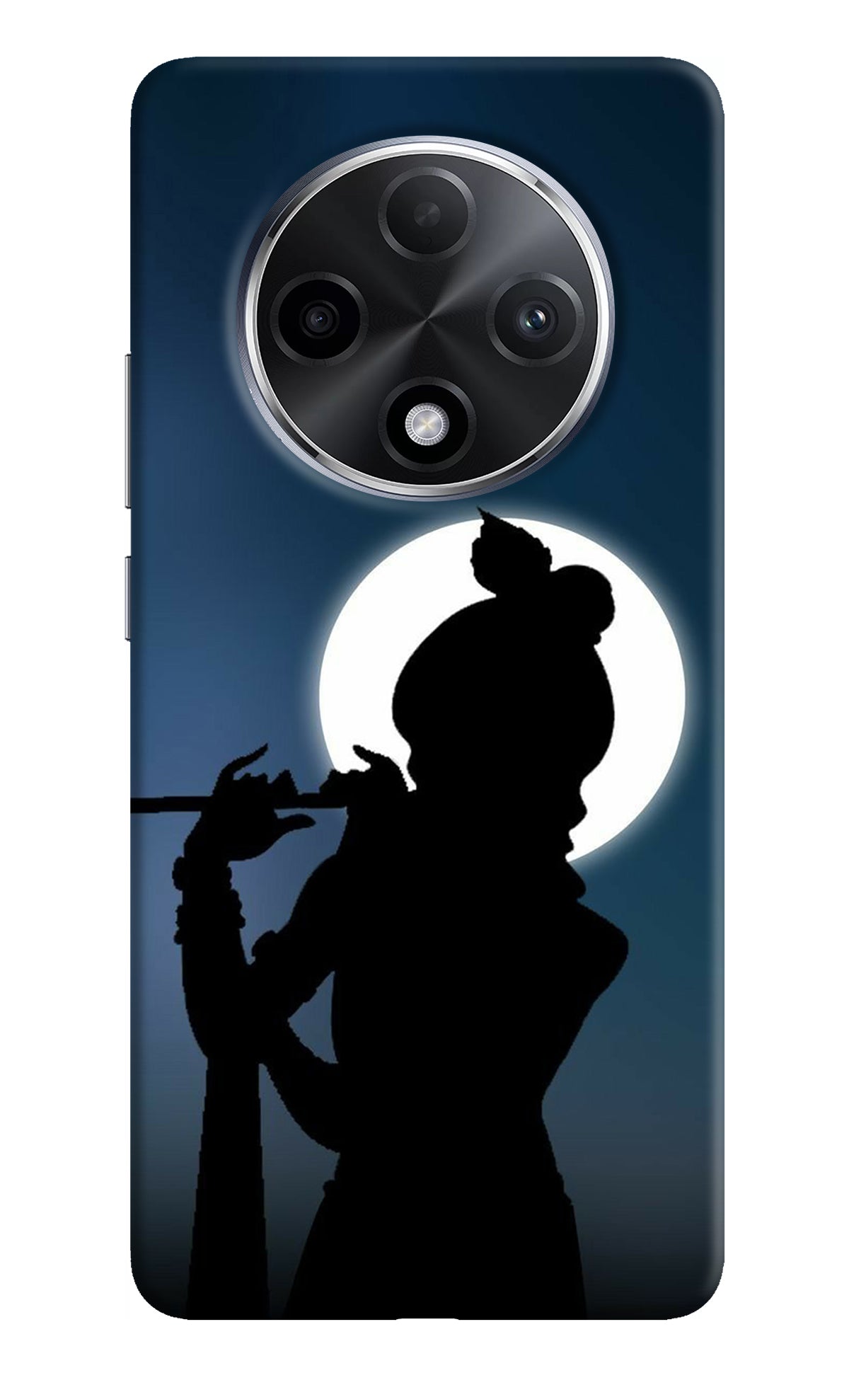 Shri Krishna Silhouette Oppo F27 Pro Plus Back Cover