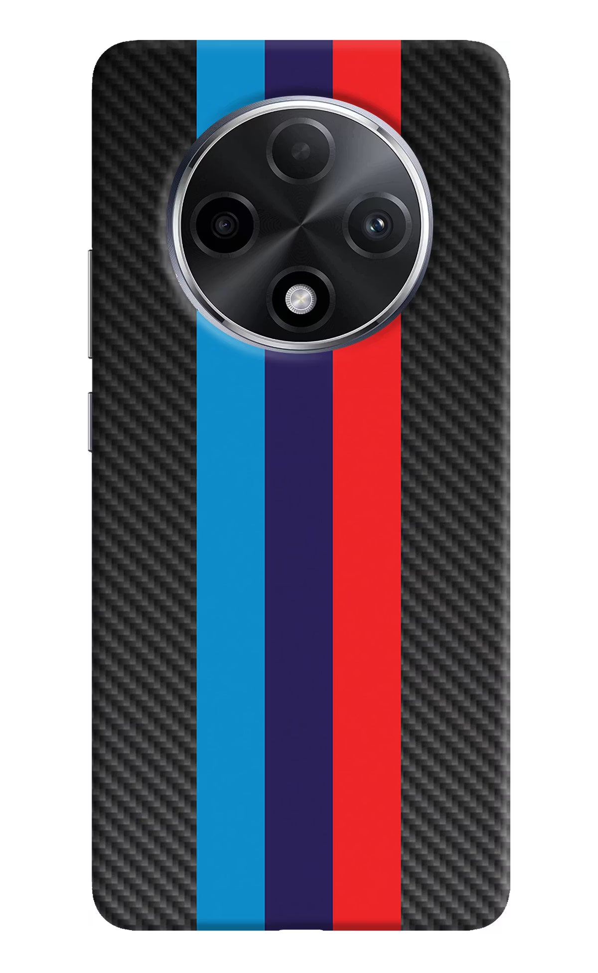 BMW Stripes Pattern Oppo F27 Pro Plus Hard Case Back Cover by Casekaro
