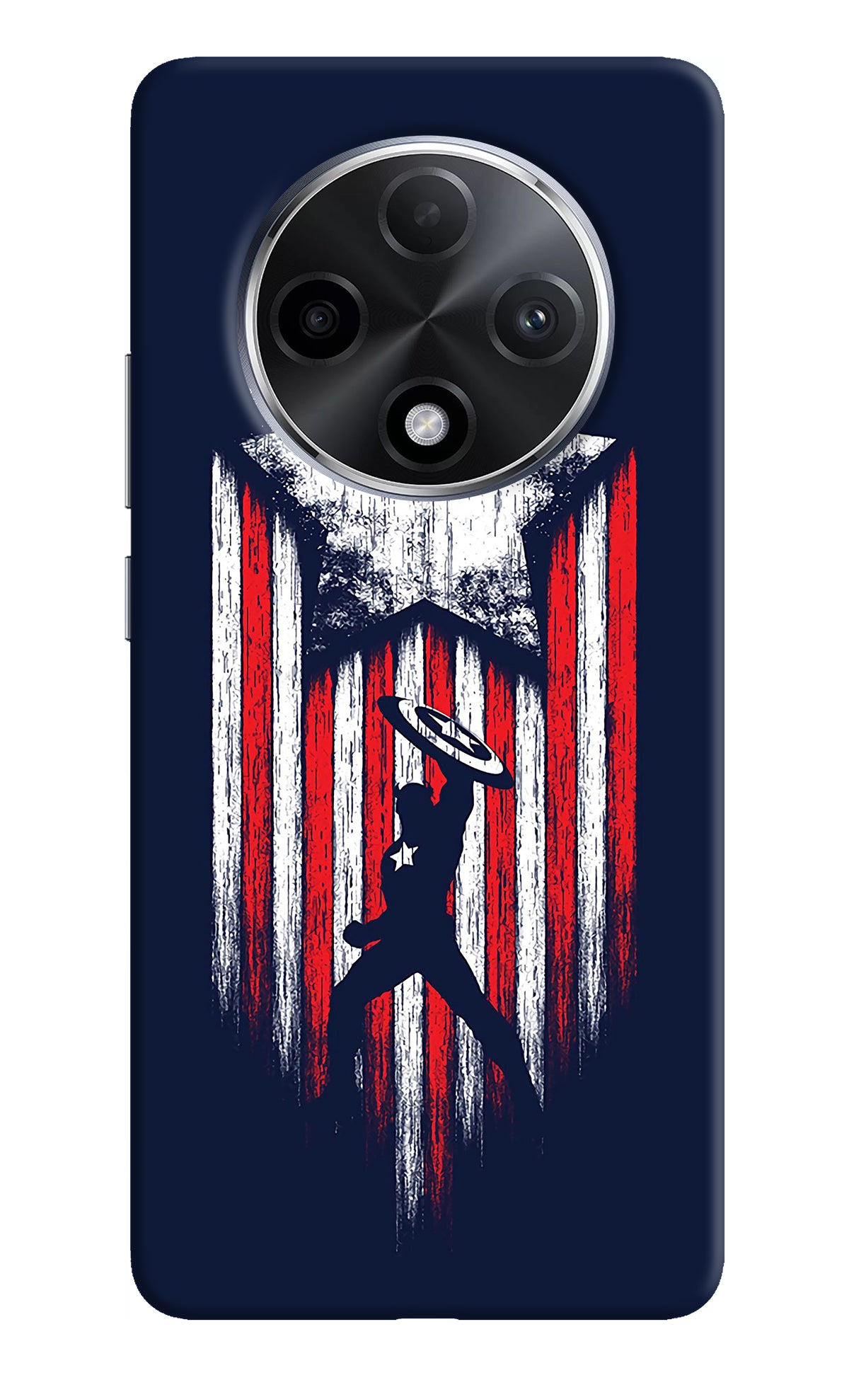 Captain America Marvel Art Oppo F27 Pro Plus Back Cover