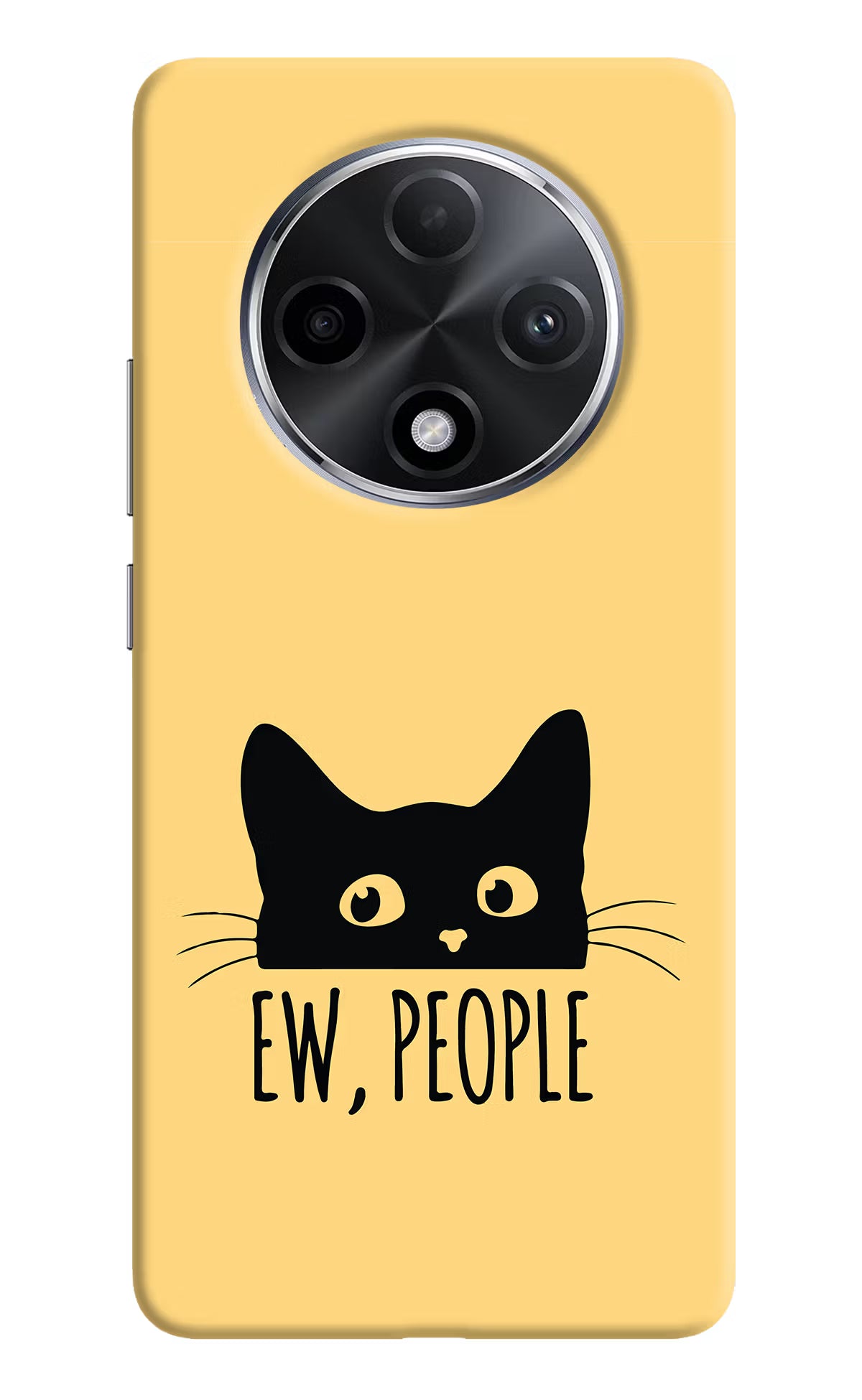 Ew People Catitude Oppo F27 Pro Plus Hard Case Back Cover by Casekaro