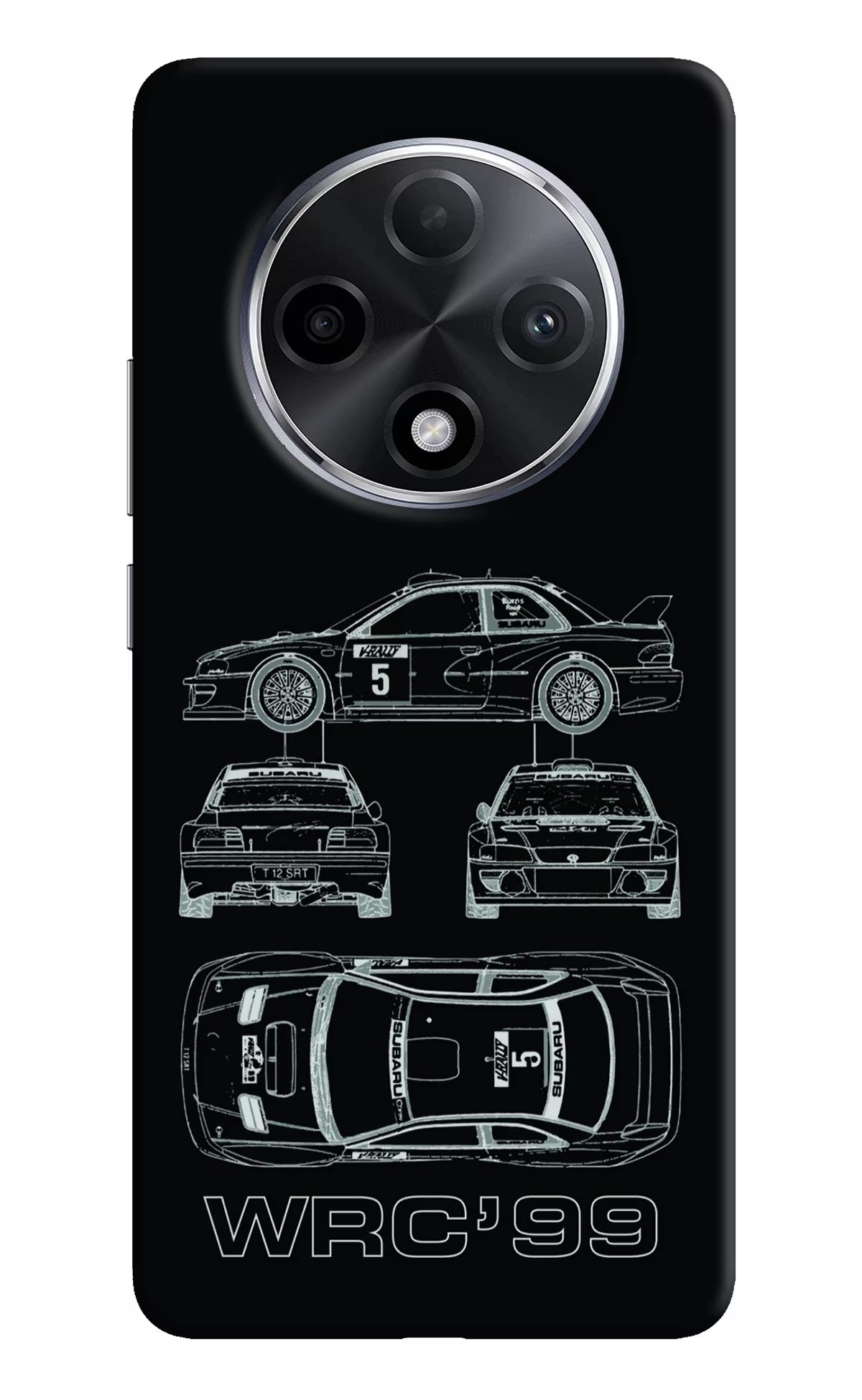 WRC'99 Oppo F27 Pro Plus Hard Case Back Cover by Casekaro