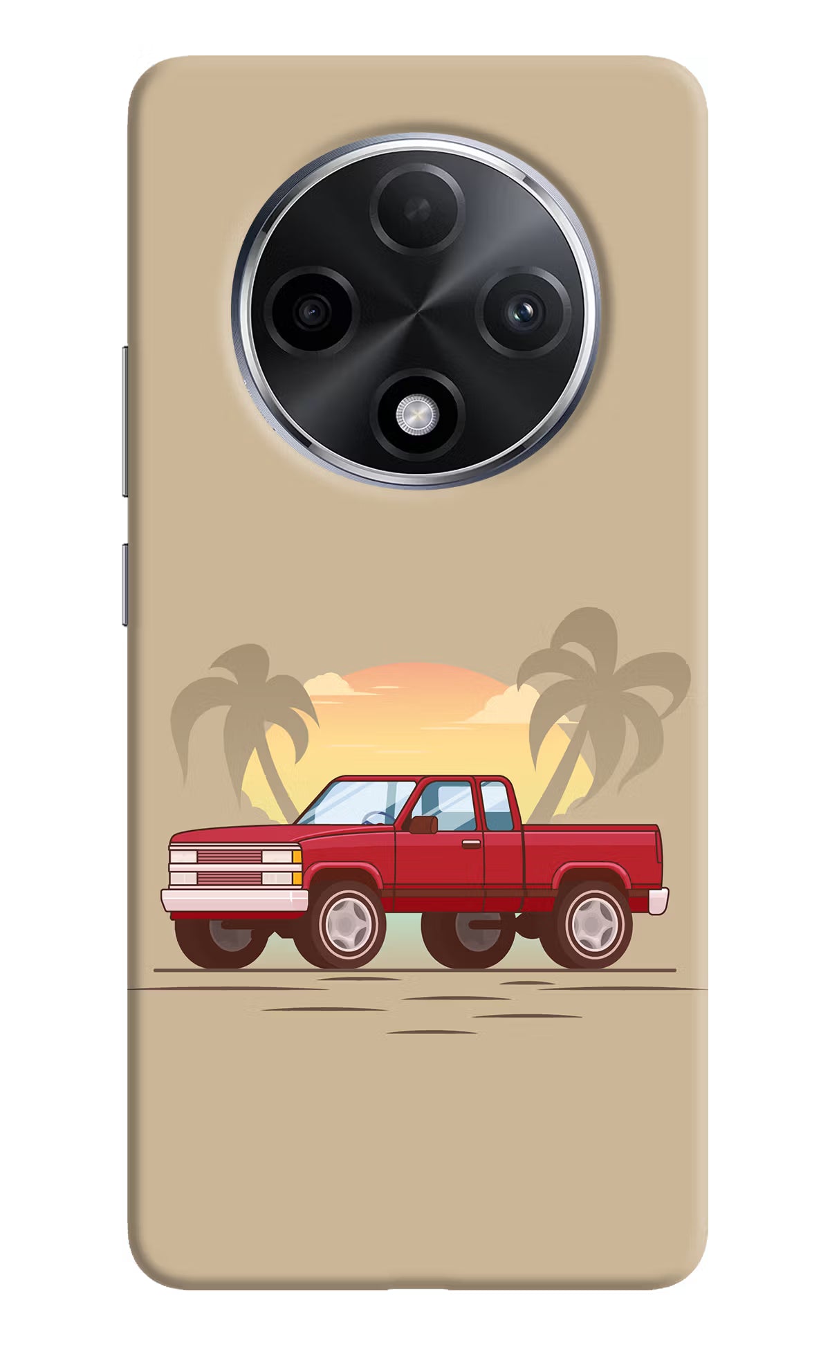 Desert Classic Drive Oppo F27 Pro Plus Hard Case Back Cover by Casekaro