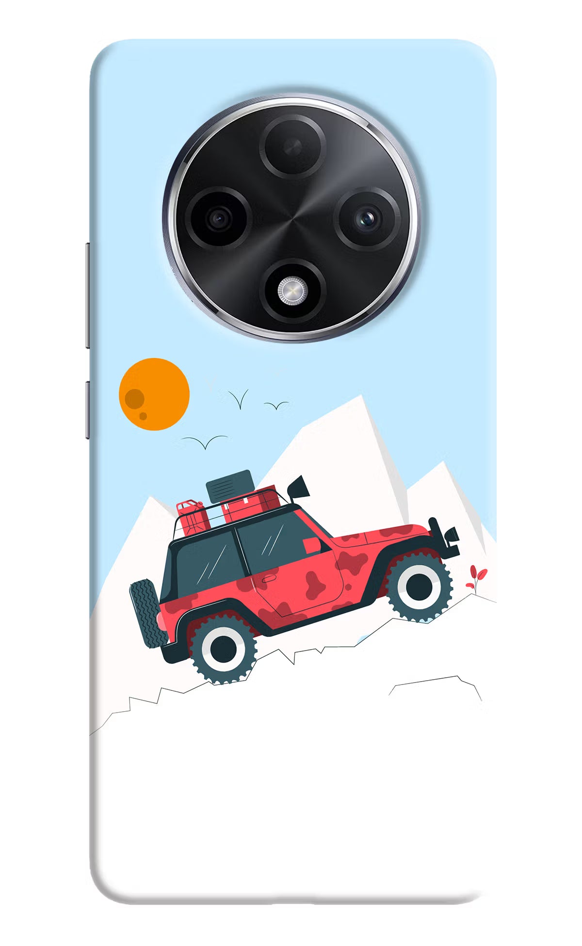 Mountain Trail Beast Oppo F27 Pro Plus Hard Case Back Cover by Casekaro