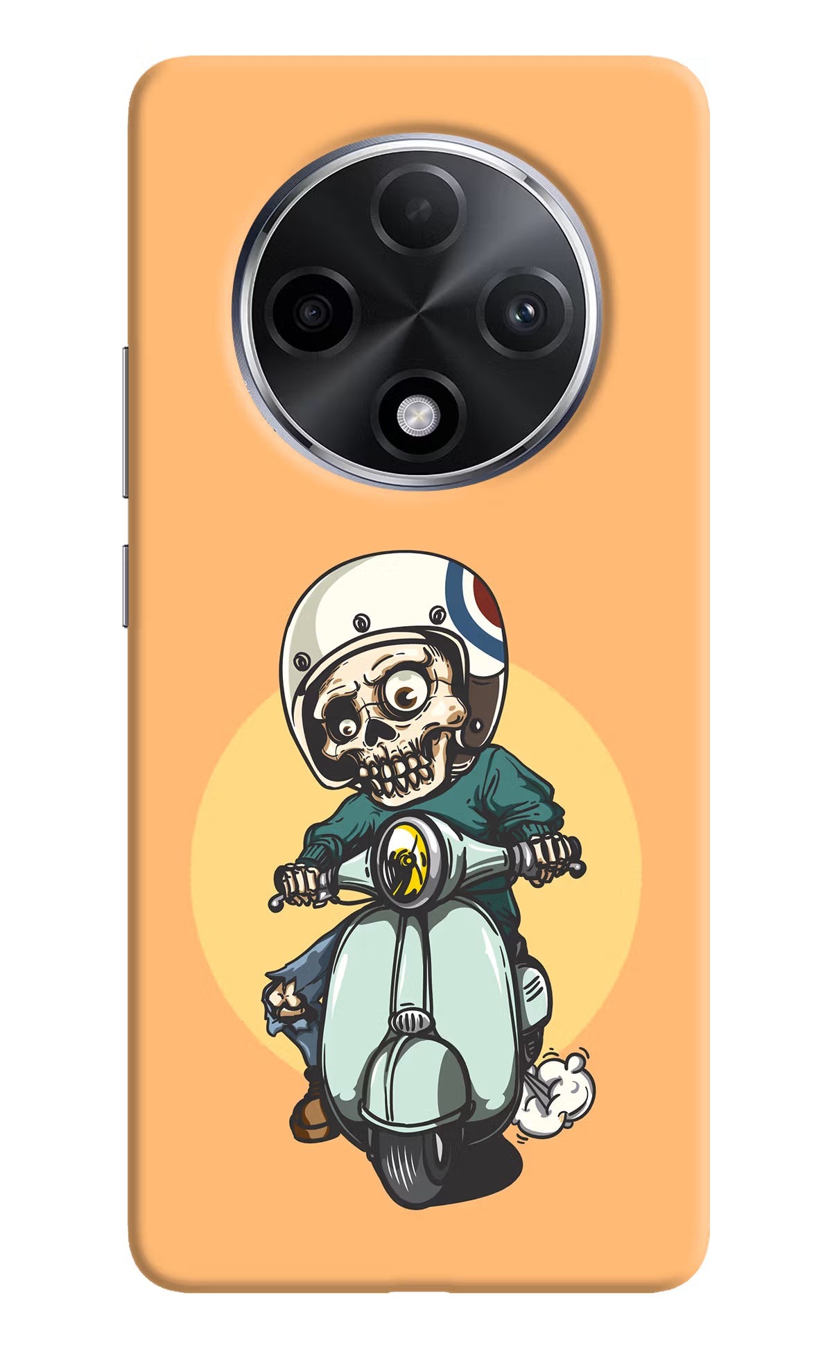 Undead Biker Oppo F27 Pro Plus Hard Case Back Cover by Casekaro