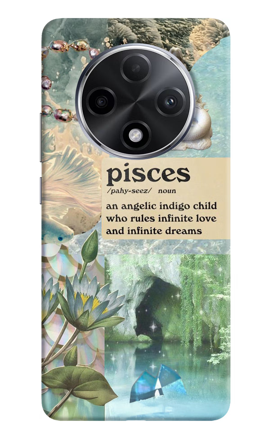 Pisces Zodiac Oppo F27 Pro Plus Back Cover, Hard case