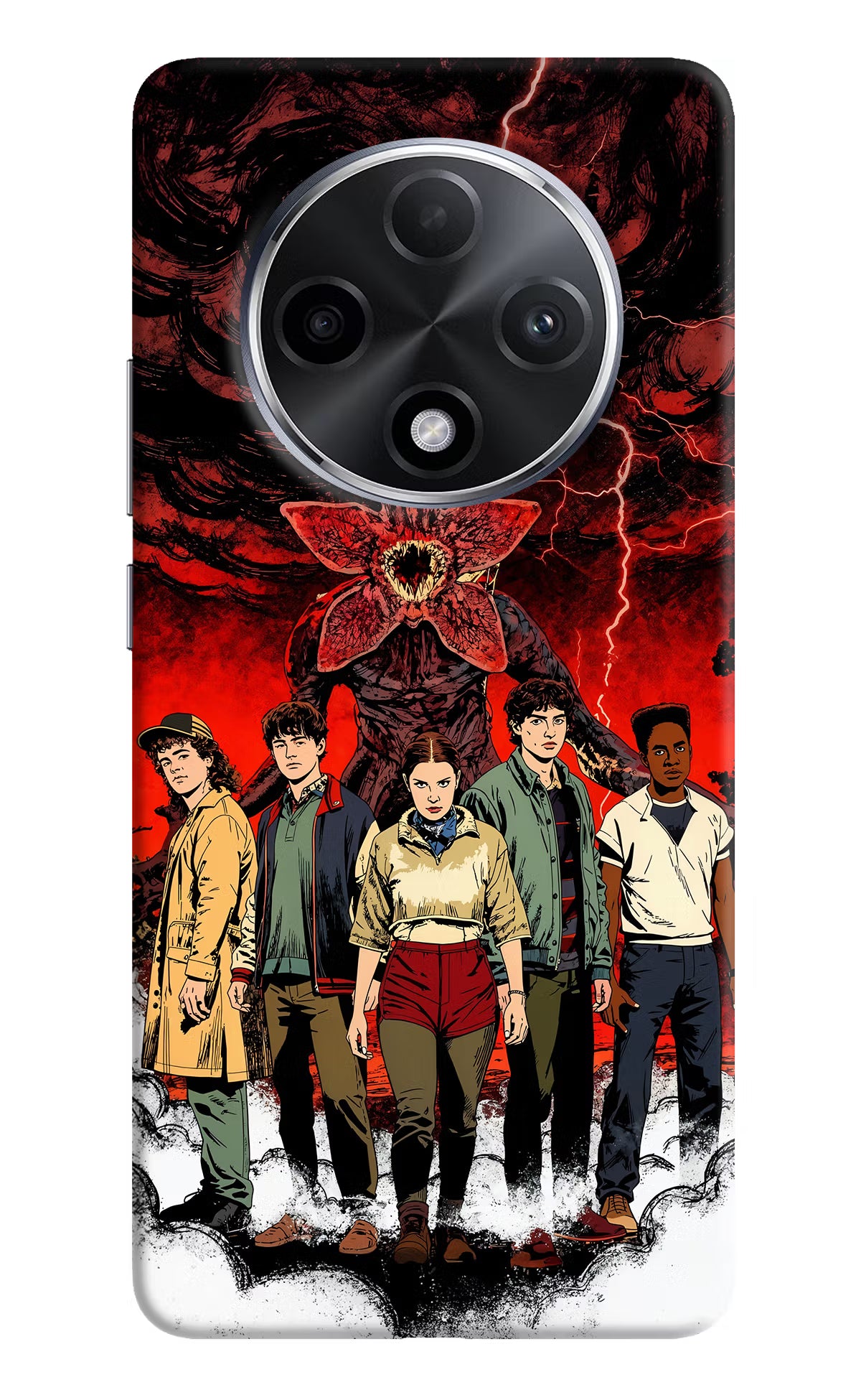Ordinary Things Characters Oppo F27 Pro Plus Hard Case Back Cover by Casekaro