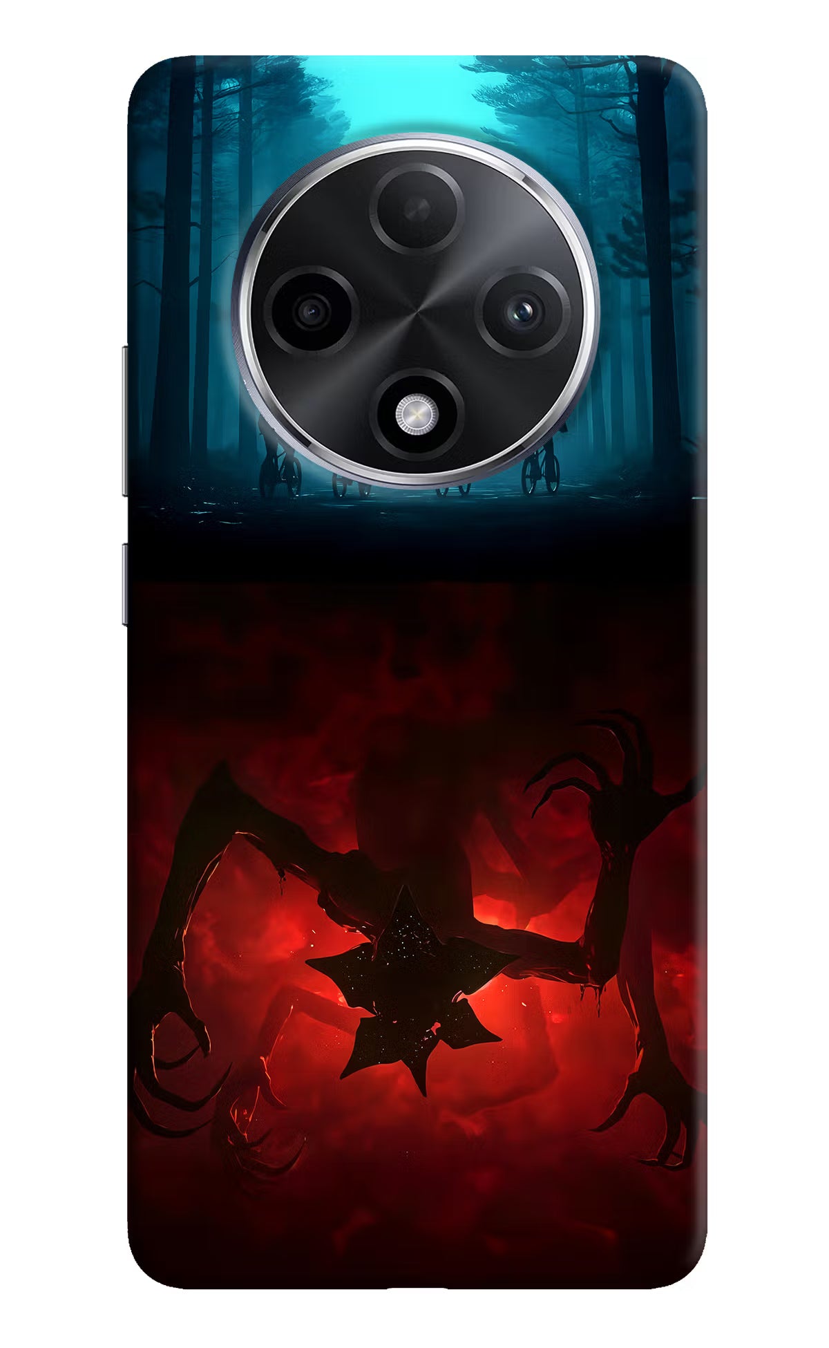 Ordinary Things Downside Up Oppo F27 Pro Plus Hard Case Back Cover by Casekaro