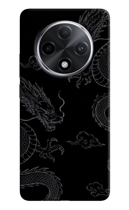Twin Dragons Oppo F27 Pro Plus Hard Case Back Cover by Casekaro