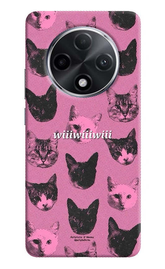 Pink Cats Oppo F27 Pro Plus Hard Case Back Cover by Casekaro