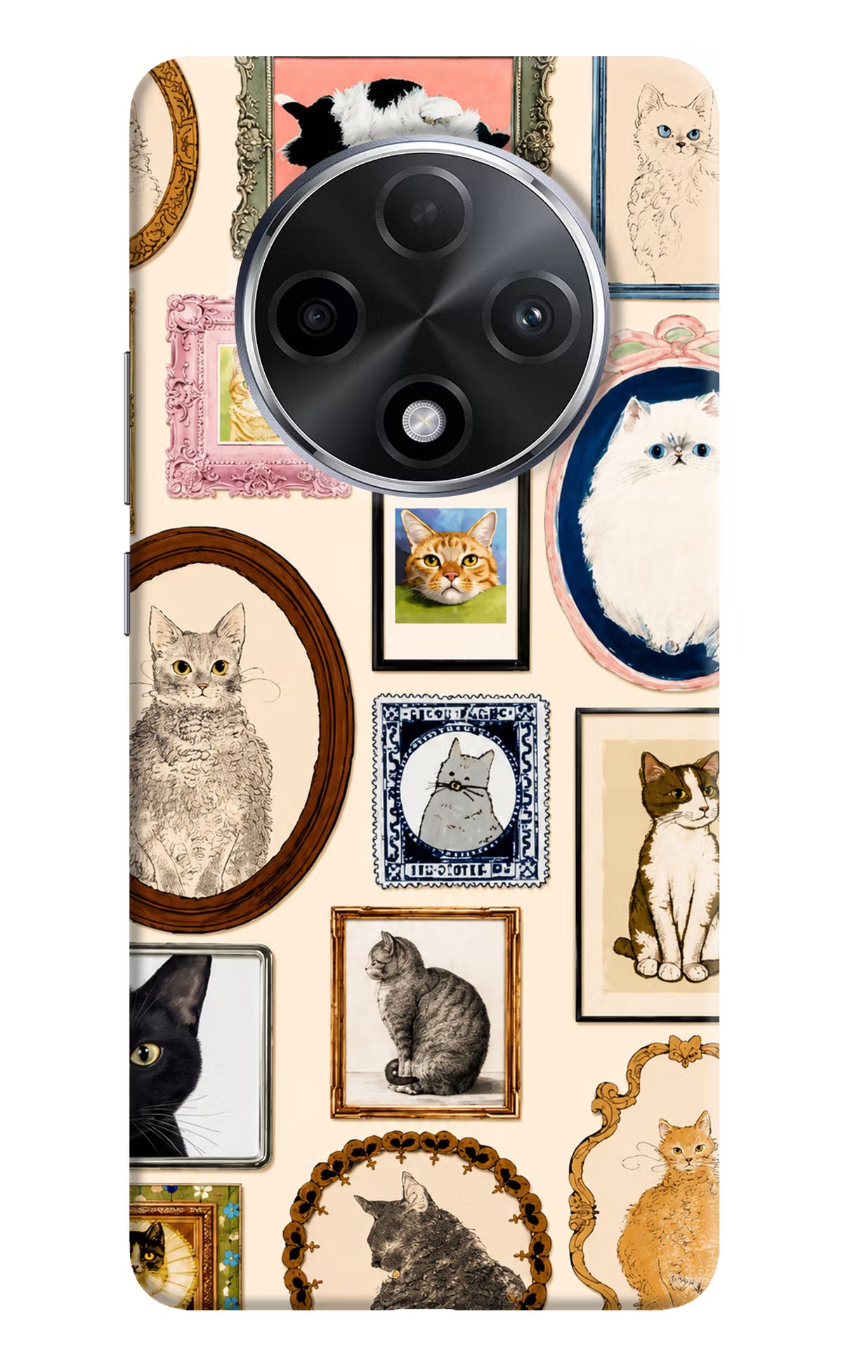 Mirror Cats Oppo F27 Pro Plus Back Cover