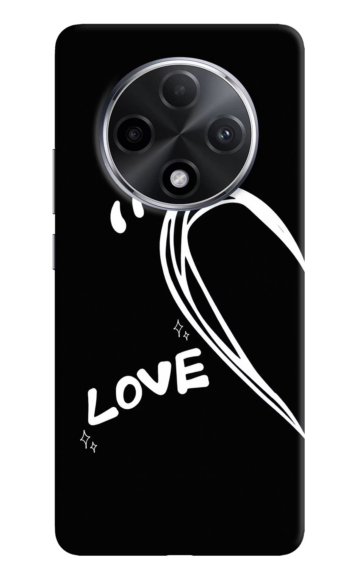 Love Line Oppo F27 Pro Plus Back Cover