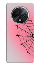 Pink Web Oppo F27 Pro Plus Hard Case Back Cover by Casekaro
