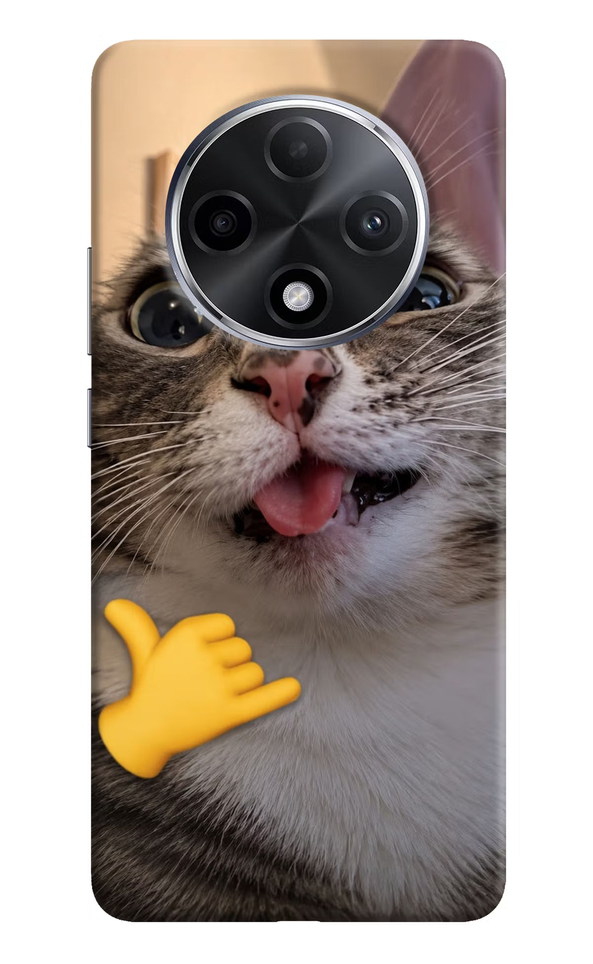 Silly Cat Call Oppo F27 Pro Plus Back Cover