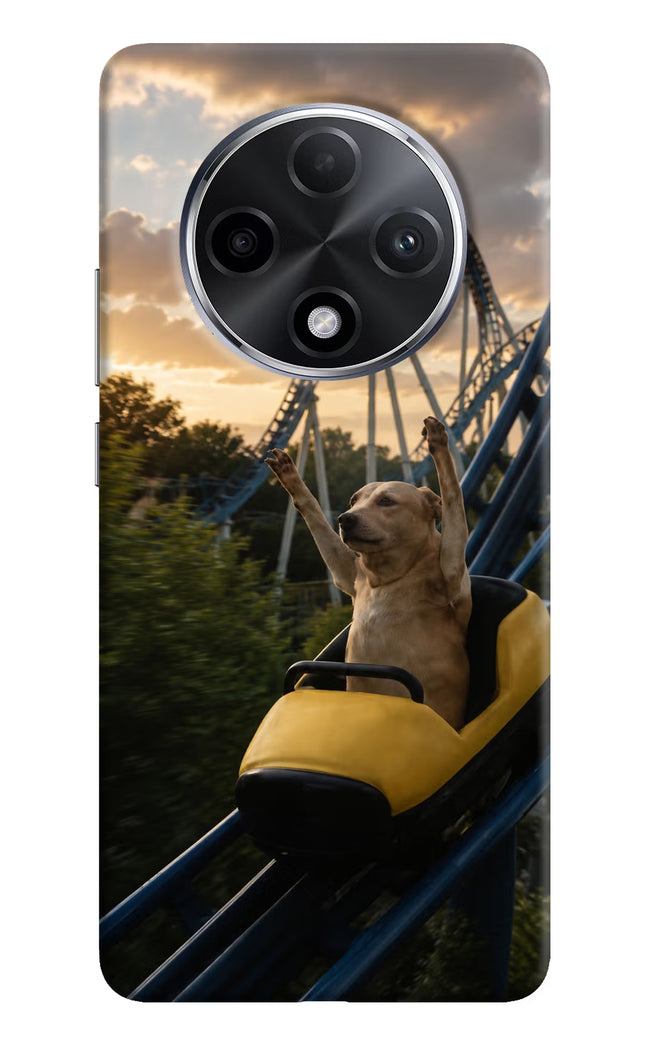 Rollercoaster Dog Oppo F27 Pro Plus Hard Case Back Cover by Casekaro