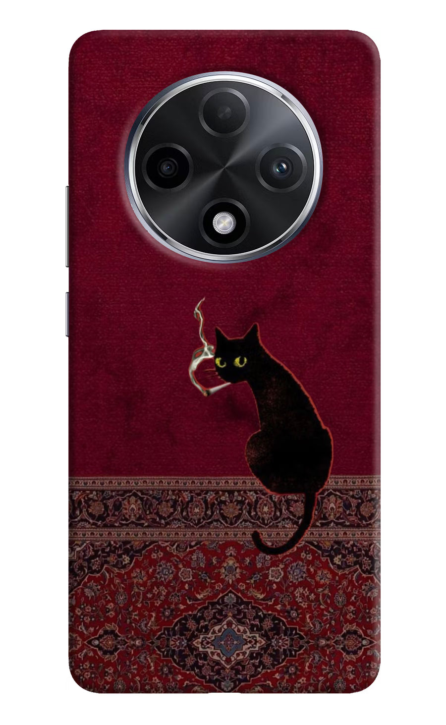 Midnight Cat Oppo F27 Pro Plus Back Cover, Hard case