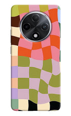 Wavy Grid Oppo F27 Pro Plus Hard Case Back Cover by Casekaro