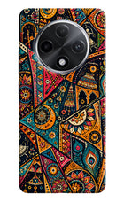 Folk Print Oppo F27 Pro Plus Hard Case Back Cover by Casekaro