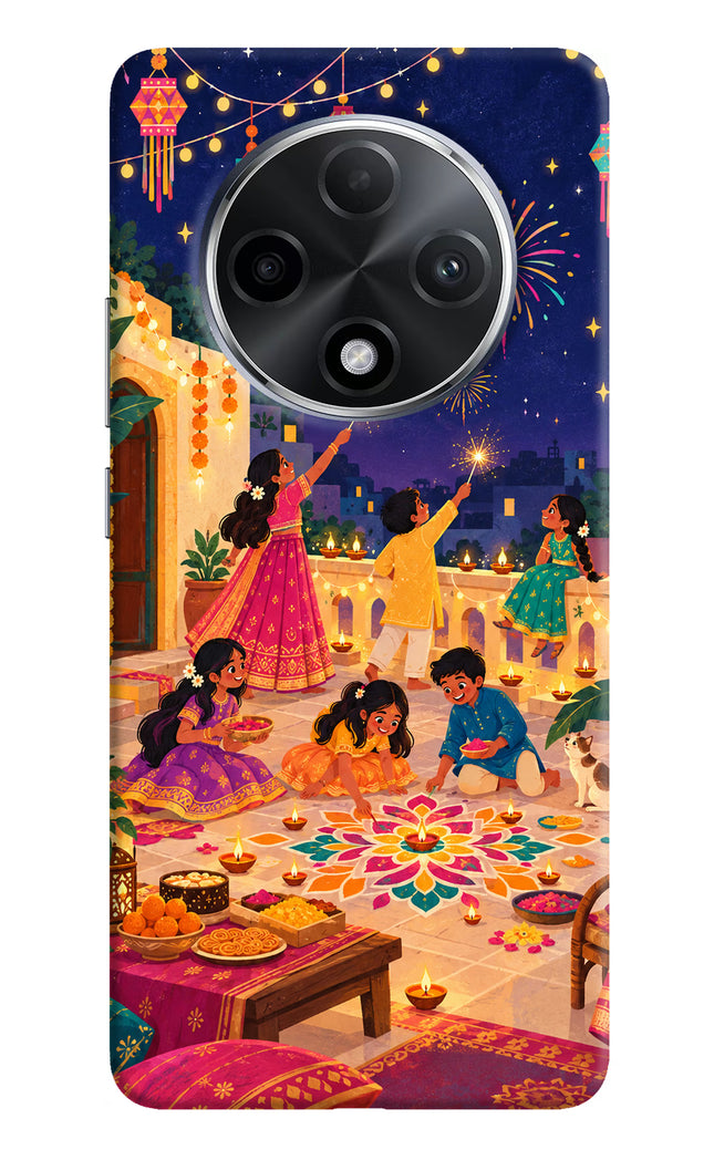 Diwali Night Oppo F27 Pro Plus Back Cover