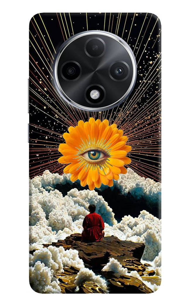Cosmic Flower Oppo F27 Pro Plus Hard Case Back Cover by Casekaro