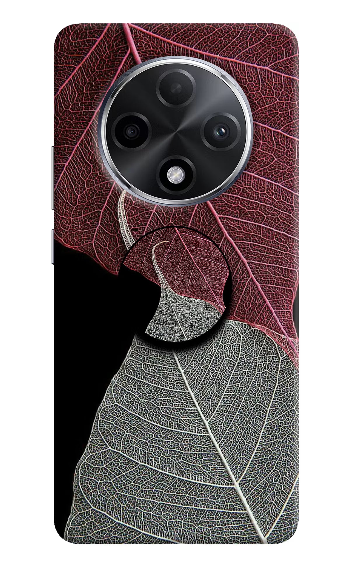 Leaf Pattern Oppo F27 Pro Plus Pop Case by Casekaro