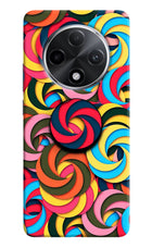 Spiral Pattern Oppo F27 Pro Plus Pop Case by Casekaro