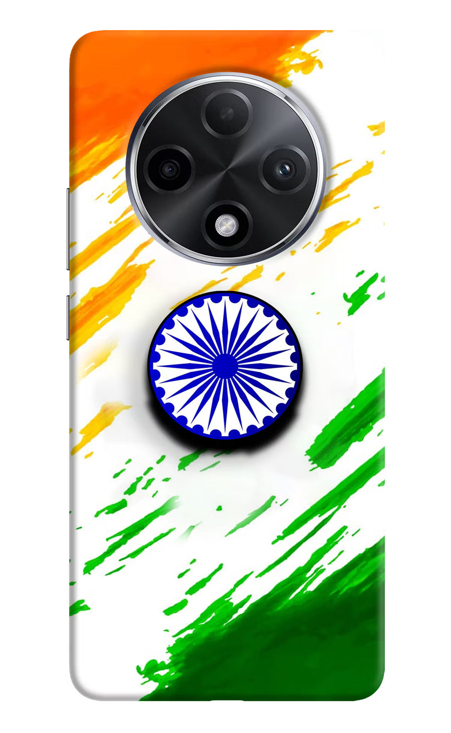 Indian Flag Ashoka Chakra Oppo F27 Pro Plus Pop Case, Hard case