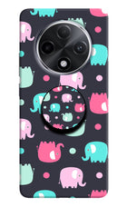 Baby Elephants Oppo F27 Pro Plus Pop Case by Casekaro